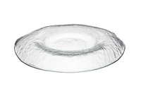 Тарелка d 25 см h 2,5 см, стекло,  прозрачная, Helix ARD 2460.1
