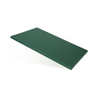 Доска разделочная 500х350х18 мм зеленая пластик