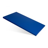 Доска разделочная 530х325х18 мм синяя пластик