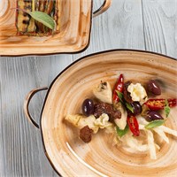 Блюдо с ручками Organic Fusion 2,2 л, 23*30,5 см, P.L. Proff Cuisine 81223024