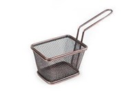 Корзинка Antique Copper для подачи 10*9 см, нержавейка, P.L. Proff Cuisine 81240021