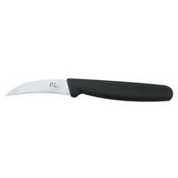Нож PRO-Line для чистки овощей Коготь 7 см, пластиковая черная ручка, P.L. Proff Cuisine 95001014