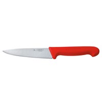 Нож PRO-Line поварской 16 см, красная пластиковая ручка, P.L. Proff Cuisine 99005019