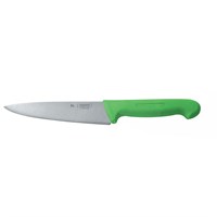 Нож PRO-Line поварской, зеленая пластиковая ручка, 16 см, P.L. Proff Cuisine 99005022