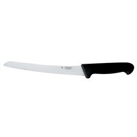 Нож PRO-Line хлебный 25 см, черная пластиковая ручка, P.L. Proff Cuisine 99005016