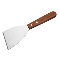 Лопатка-шпатель,металлическая 23*7,8 см,деревянная ручка, P.L. Proff Cuisine 81006845