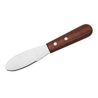 Лопатка металлическая 96*33 мм, с деревянной ручкой, P.L. Proff Cuisine 81002105