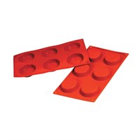 Форма силиконовая P.L. Proff Cuisine "Флан" 15 ячеек d 40 мм, h 13 мм (30*17,5 см) 81200446
