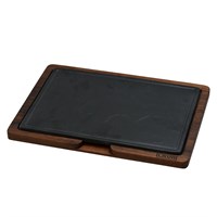 Блюдо прямоугольное 29*19,5см.чугун на д/подставке LAVA 81249976