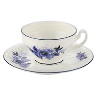 Кофейная пара 100мл, коллекция "Blue Flower"  P.L. Proff Cuisine 81222037