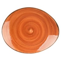 Тарелка Fusion Brown Shore 24,5*20 см, P.L. Proff Cuisine 81223210