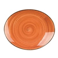 Тарелка Fusion Brown Shore 21*17,5 см, P.L. Proff Cuisine 81223218