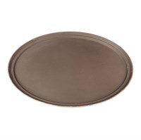 Поднос круглый,коричневый,прорезиненный d=36 см, P.L. - BarWare 90001062