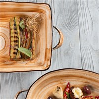 Блюдо с ручками Organic Fusion 1,95 л, 19,5*30 см, P.L. Proff Cuisine 81223022