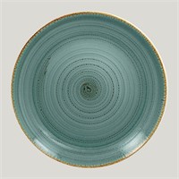 Тарелка RAK Porcelain Twirl Lagoon плоская 24 см 81220420