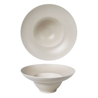 Тарелка для пасты, супа d=24 cм, 450 мл, фарфор "NOBLE" серия "Fine Plus-Light Grey" 81229592