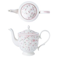 Чайник 900 мл,фарфор "NOBLE" серия "Retro Ritz-La Vie En Rose" 81229644