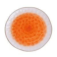 Тарелка круглая d=27 см,фарфор,оранжевый цвет "The Sun" P.L. 81229821