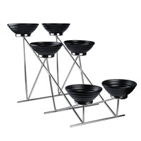 Стойка металлическая для выкладки + шесть салатников,66*37*44 см,  P.L.--Hotelware 81240942