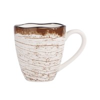 Кружка 400 мл, d=9.3 см, h=10.1 см, фарфор P.L. cерия  WOOD-FUSION 81269874
