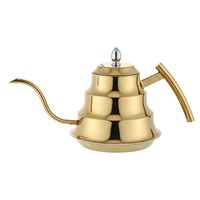 Кофейник с ситом 1200 мл, нерж. сталь,цвет-золото, P.L. Proff Coffee 81221830