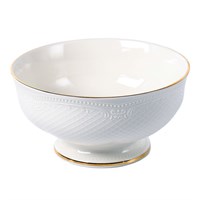 Салатник 15 см, фарфор, 600 мл, "Aristocrat-Gold". Noble 81229577