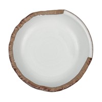 Блюдо/салатник,фарфор 175 мл, d=16cм, h= 4,5cм, серия "White Matt Taiga"  P.L. 81229026