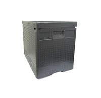 Термоконтейнер 78 л. 600*400*490 мм. для гастроем. h=200 мм. (-40°C до +110°C), плотность 60кг/м3, п/п MGprof /1/2/ 77609