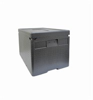Термоконтейнер 58 л. 600*400*390 мм. для гастроем. h=200 мм. (-40°C до +110°C), плотность 60кг/м3, п/п MGprof /1/2/ 77608