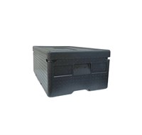 Термоконтейнер 33 л. 600*400*260 мм. для гастроем. h=150 мм. (-40°C до +110°C), плотность 60кг/м3, п/п MGprof /1/2/ 77606