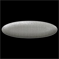 БЛЮДО овальное 17'' 440х140х23мм, серый "Corone Nori" фк5626
