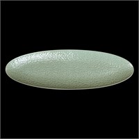 БЛЮДО овальное 17'' 440х140х23мм, зеленый "Corone Nori" фк5627