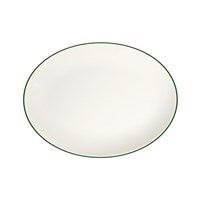Modest Green Тарелка овальная 33см ID Fine [6] 331952