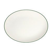Modest Green Тарелка овальная 36см ID Fine [6] 331953