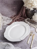 Блюдо овальное 38x26,5 см h 3,3 см, фарфор, Grazia CDF GR11