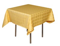 СКАТЕРТЬ 1,45х1,95м ЖУРАВИНКА  жёлтая клетка[04С47-КВ р. 1/030206] шт2422