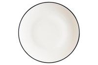 Тарелка d=150 мм. Линеа Черный, форма Гурмэ Bonna /1/12/ 77978 Тарелка d=150 мм. Линеа Черный, форма Гурмэ Bonna /1/12/ 77978