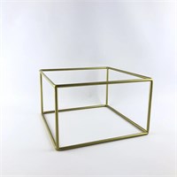 Подставка серии "Куб" 25*25*15см золото (цена за шт.) 01КУ150