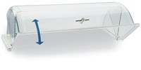 Крышка Roll-Top GN1/1 53*32,5 см. h=17 см. поликарбонат, нерж. ручка  APS /1/ АКЦИЯ 43822
