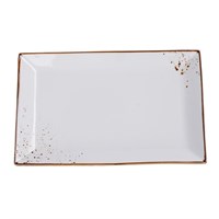 Блюдо прямоугольное 21,5*12,5 см, фарфор, серия "Элеганс" "The Sun" P.L. 81229991