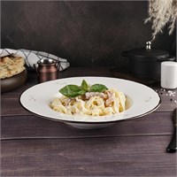 Тарелка глубокая d=27 см, 400 мл, фарфор "NOBLE" серия "Grace" 81221669