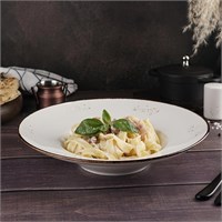 Тарелка глубокая d=27 см, 350 мл, фарфор "NOBLE" серия "Grace" 81221701