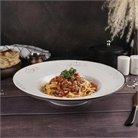 Тарелка глубокая d=31 см, 600 мл,  фарфор "NOBLE" серия "Grace" 81221702