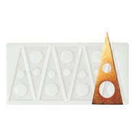 Силиконовая форма "Треугольник" 7 ячеек 95*44 мм, P.L. Proff Cuisine 81270010