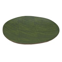 Блюдо,поднос меламиновый 20.5*20.5*3см,Green Banana Leaf,   P.L. 81290137