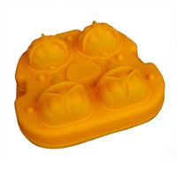 Форма для льда "Тыква", силикон, 4 ячейки, P.L.- Barbossa 81259247