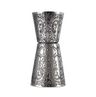 Джиггер "Floral"  20/40 мл, нержавеющая сталь, P.L.- Barbossa 81259250