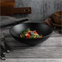 Салатник d=23 cм,фарфор "NOBLE" серия "Fine Plus-Black Sand" 81222213