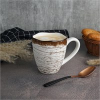 Кружка 400 мл, d=9.3 см, h=10.1 см, фарфор P.L. cерия  WOOD-FUSION 81269874