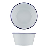 Салатник эмалированный d=16,h=8 см, "Blue Rim"  P.L. 81241389